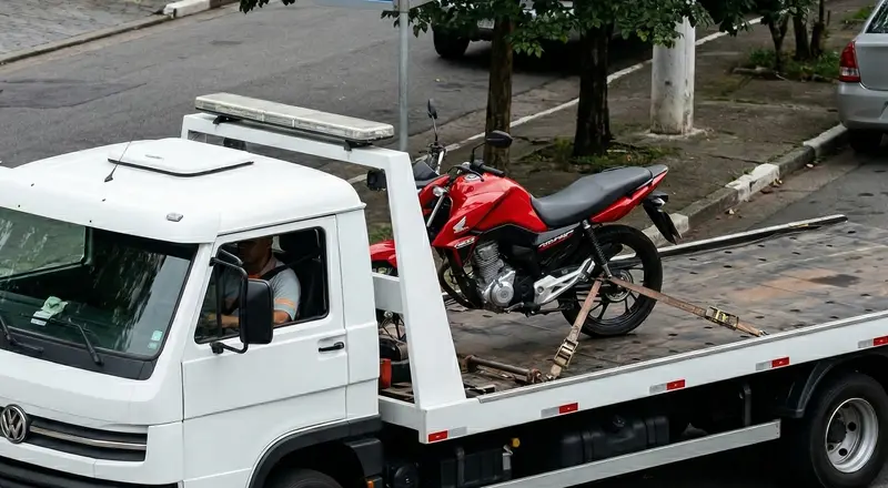 Reboque de moto em Palmas – guincho especializado para motocicletas